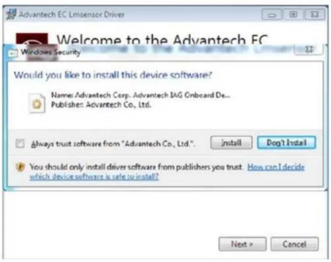 Advantech SPC-815 - 安装 EC Lmsensor 驱动程序 - 2