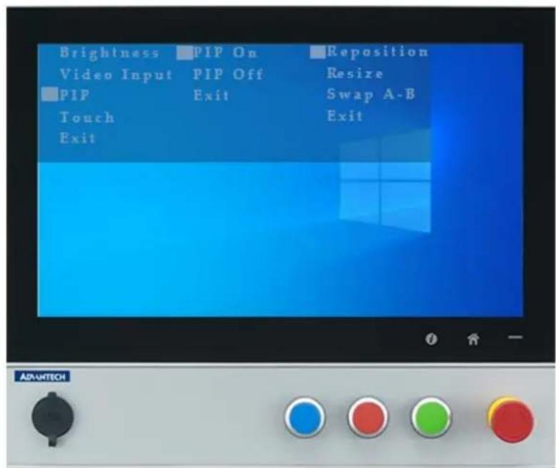 Advantech SPC-821 - 2.4 PIP (画中画) - 1