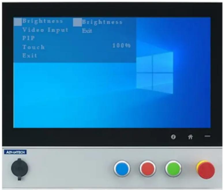 Advantech SPC-821 - 2.1 菜单开始 - 3
