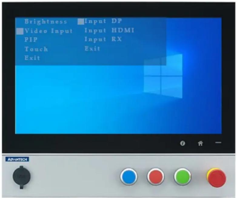 Advantech SPC-821 - 2.1 菜单开始 - 4
