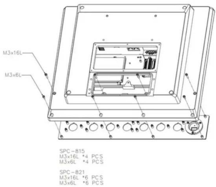 Advantech SPC-821 - 安装步骤 - 2