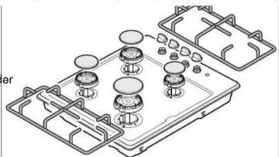BOSCH PBY6C2B82Q - Bişirmə plitəsini kənarlaşırın - 1