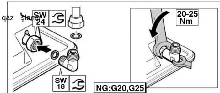qaz SW 24 SW 18 20-25 Nm NG:G20,G25