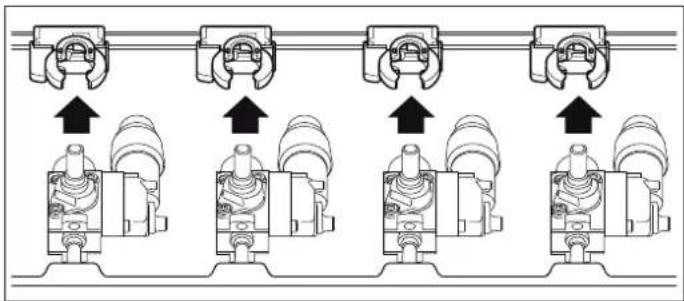 BOSCH PBY6C2B82Q - Keçid ucluqlarına birbaşa keçid olmasan yanaşma (opsional): - 1