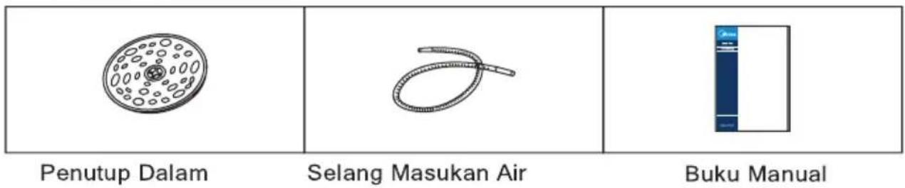 Penutup Dalam Selang Masukan Air Buku Manual