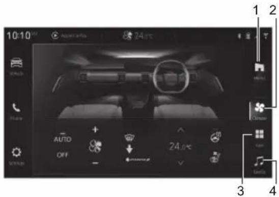 SUZUKI Vitara (2026) - Tab menu utama - 2