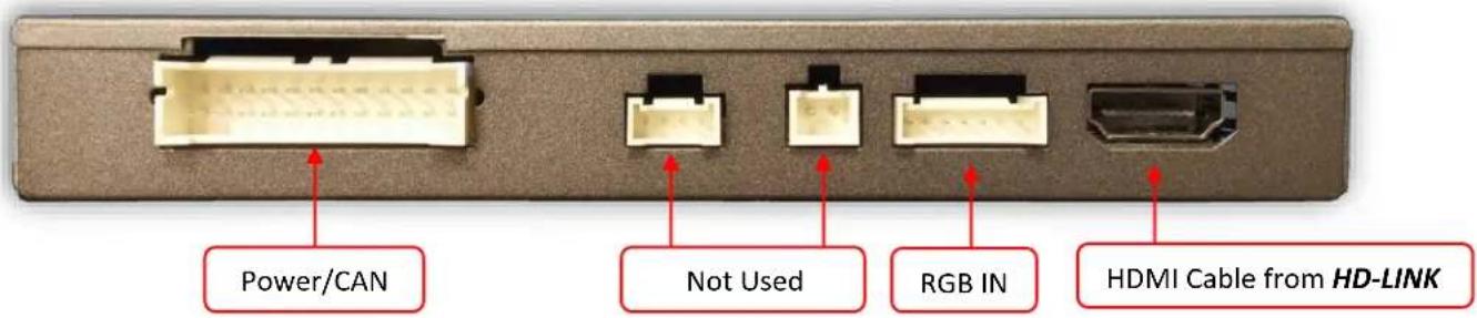 NAV-TV NTV-KIT751 - Interface Connectors - 1