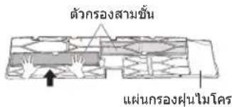 LG IL13R1N - เปลี่ยนตัวกรองสามขั้น (มีเฉพาะบางรุ่น) - 2
