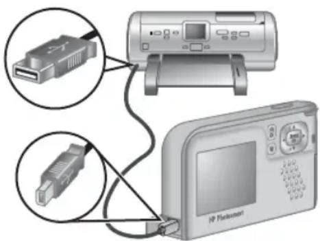 HP Photosmart E427v - Printing images from the camera - 2