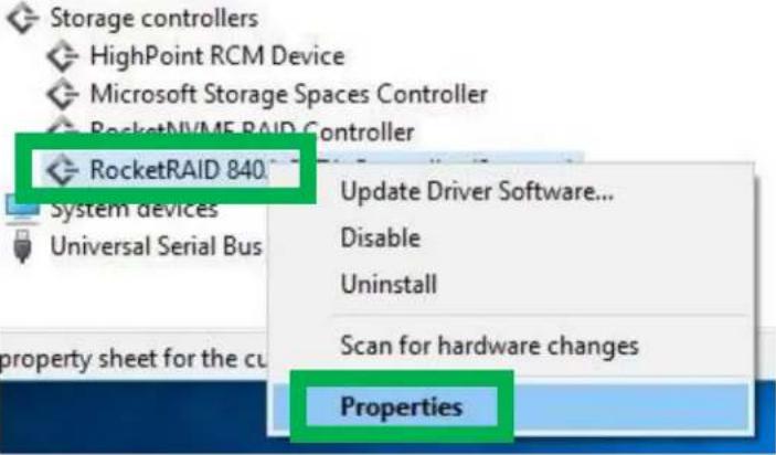 Highpoint rDrive 6628TW - Checking Your Driver Version - 4