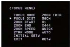 LG LT903P - Focus Distance setting - 1