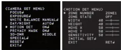 LG LT903P - Motion Detection setting - 1