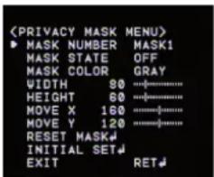 LG LT903P - Privacy Mask setting - 2