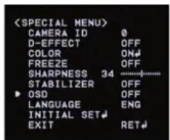 LG LT903P - OSD setting - 1