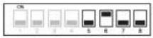 LG LT903P - Dipswitch Setting - 4