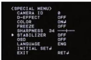 LG LT903P - Stabilizer setting - 1