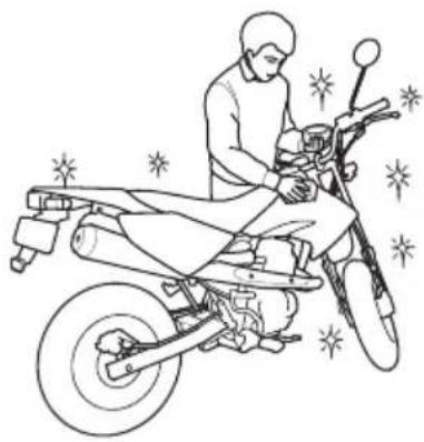 Honda Motard XR50 (2005) - 《洗車のしかた》 - 1