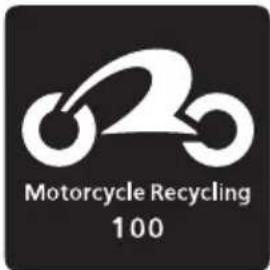 Honda Motard XR50 (2005) - 《二輪車リサイクルマーク/リサイクル料金》 - 1