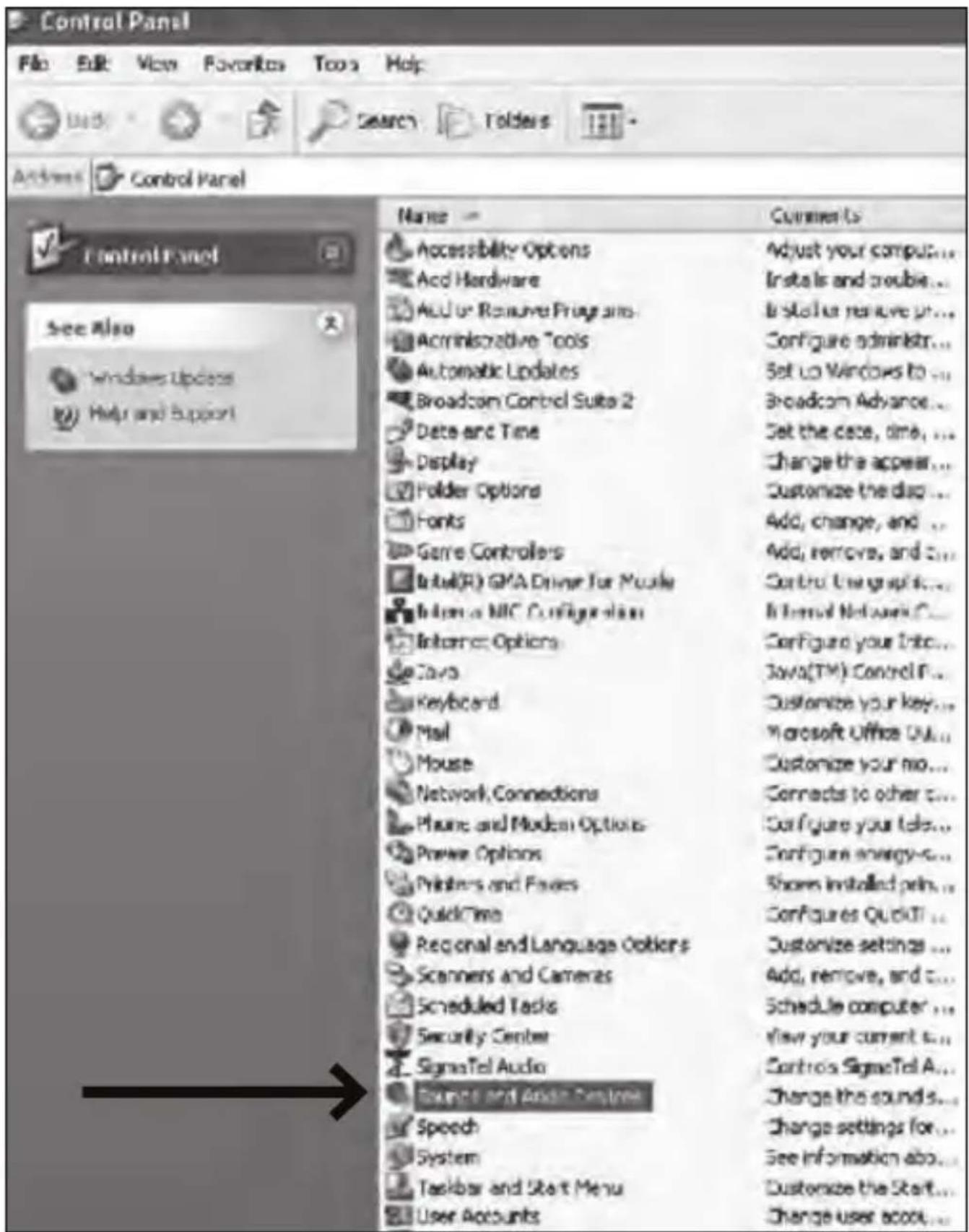 Pyle PDMIUSBLP14 - Select Sounds and Audio Devices. - 1