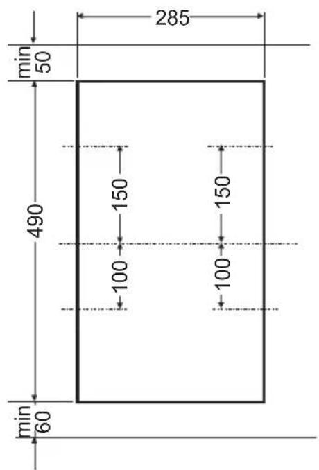 Hansa PG2VI501FTB1 - Kaitlentės BHII3\* įrengimas – laikiklis - 2