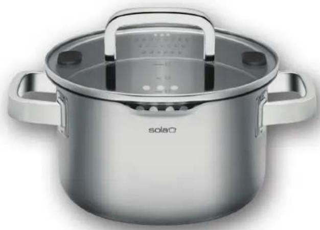 ETNA HPK401 - PAN MET GLAZEN DEKSEL - 1