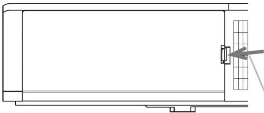 HITACHI MC-WU5506 - Attaching the terminal cover - 2