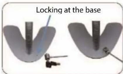 Locking at the base