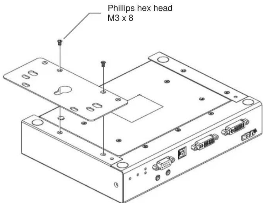 Phillips hex head M3 x 8