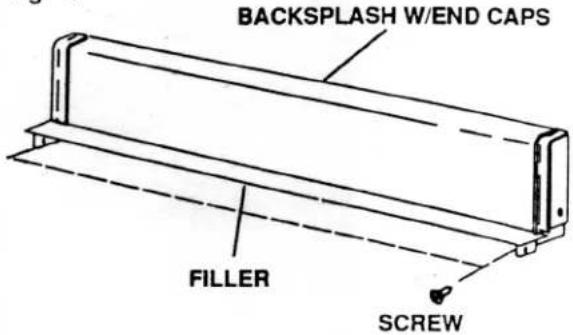 GE JX27RBK - BACKSPLASH KIT INSTALLATION INSTRUCTIONS FOR 27" DROP-IN RANGES - 1