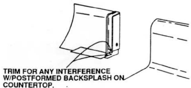 GE JX27RBK - BACKSPLASH KIT INSTALLATION INSTRUCTIONS FOR 27" DROP-IN RANGES - 2