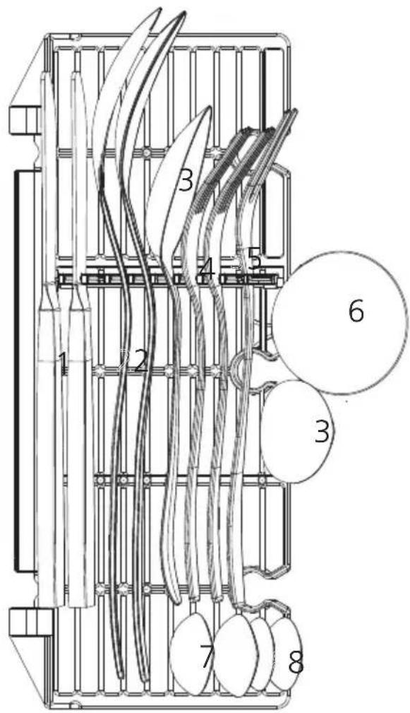 Technical diagram of an electrical enclosure with numbered components and wiring connections