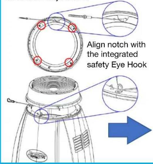 Elation Artiste Rembrandt - LENS INSTALLATION / REPLACEMENT FRESNEL LENS INSTALLATION - 1