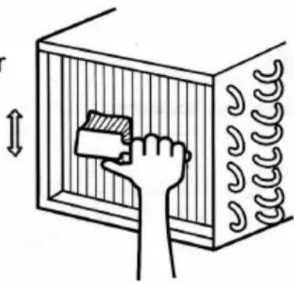 Atosa MCF8705GR - Cleaning the condenser: - 1