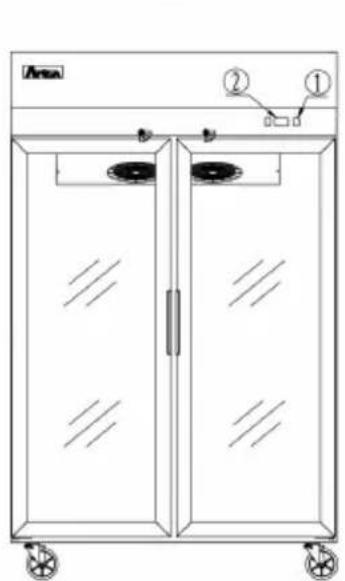 Atosa MCF8723GR - Configuration Sketch Map - 1