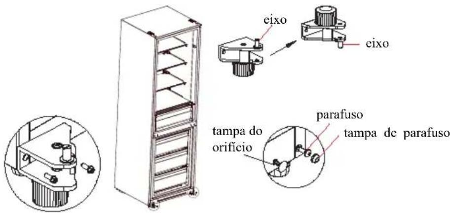 eixo cixo tampa do orificio parafuso tampa dc parafuso