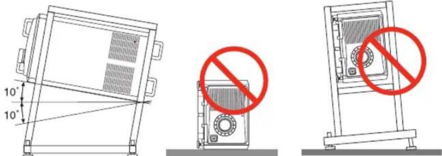 SHARP NP-PH3501QL - Precautions during installation - 1