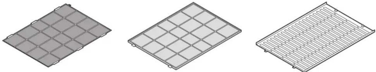 SHARP NP-PH3501QL - Put the various parts of the filter together and fit them inside the filter cover. - 1