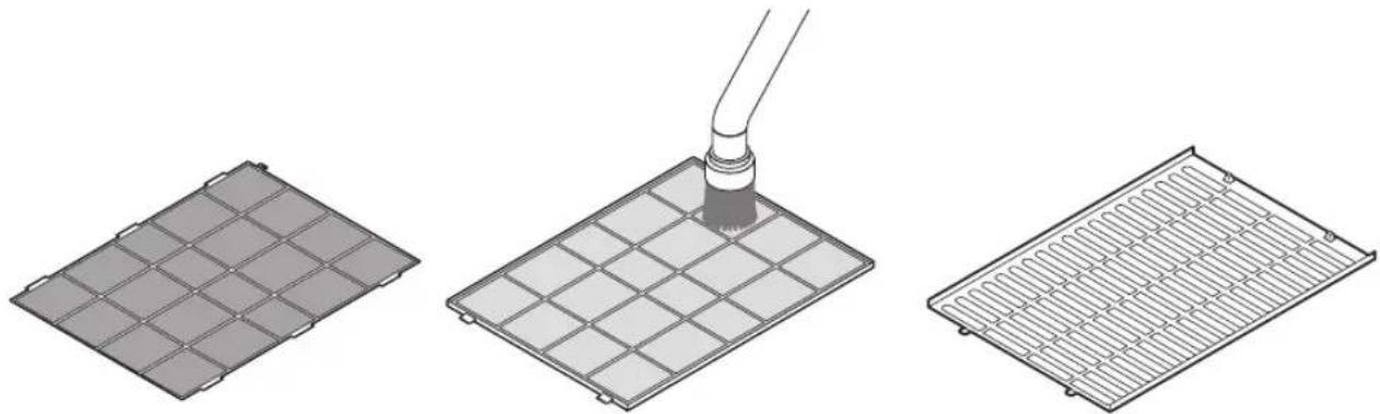 SHARP NP-PH3501QL - Clean all the dust from the filters using a vacuum cleaner. - 1