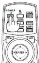 POWER ON OFF INPUT START SELECT COM RESET RESET MOUT EXIT ENTER