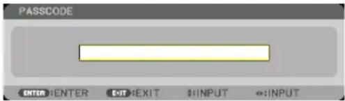 PASSCODE ENTER:ENTER EXIT:EXIT $:INPUT ←:INPUT