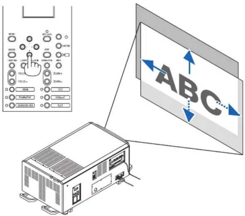 Diagram showing a device connected to an ABC display screen with labeled buttons and directional arrows, alongside a control panel with Chinese labels.