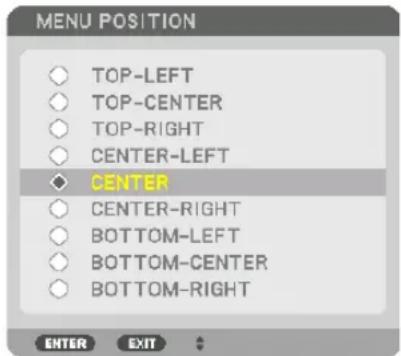 MENU POSITION TOP-LEFT TOP-CENTER TOP-RIGHT CENTER-LEFT CENTER CENTER-RIGHT BOTTOM-LEFT BOTTOM-CENTER BOTTOM-RIGHT ENTER EXIT