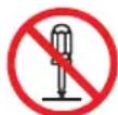 SHARP NP-PH3501QL - WARNING - 1