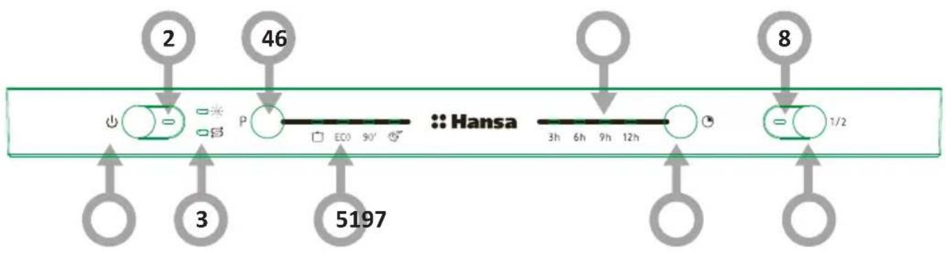 Hansa ZIM 434.1 B - EKRANAS IR SKYDAS - 1