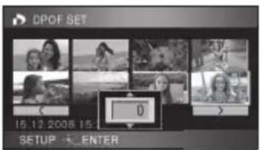 PANASONIC HDC-HS9D - DPOF noregulējumu atcelšana - 1