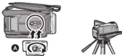 PANASONIC HDC-HS9D - Statīva stiprinājuma vieta - 1