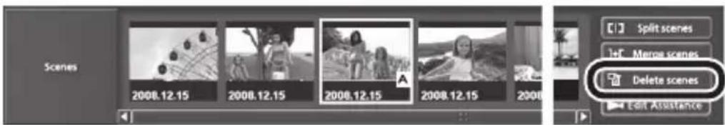 PANASONIC HDC-HS9D - Izdzēšot ainas - 8