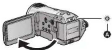 PANASONIC HDC-HS9D - Atveriet škidro kristālu ekrānu.3 - 1