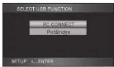 PANASONIC HDC-HS9D - Izvēlieties [PC CONNECT] un piespiediet virzības taustiņu. - 1