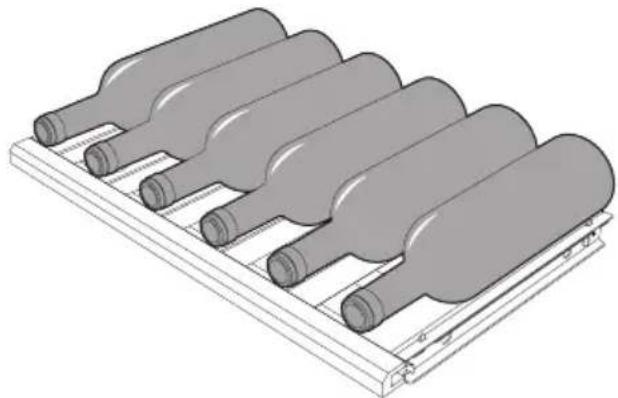 SMEG CVI118RWS2 - Bottle arrangement - 2